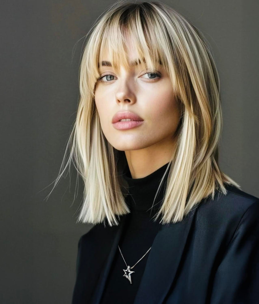 Striking Shooting Star Pendant Necklace