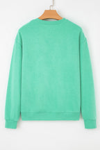 Halloween Ghost Embroidered Sweatshirt — product view 3