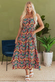 Women's Maxi Dress Maxi Dress - Floral Summer Vacation - A-Line Bohemian