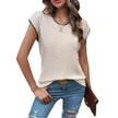 On-Trend Lightweight Short Sleeve Sweater