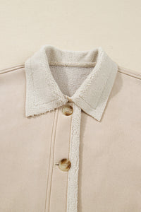 Luxurious Suede Sherpa Lined Jacket