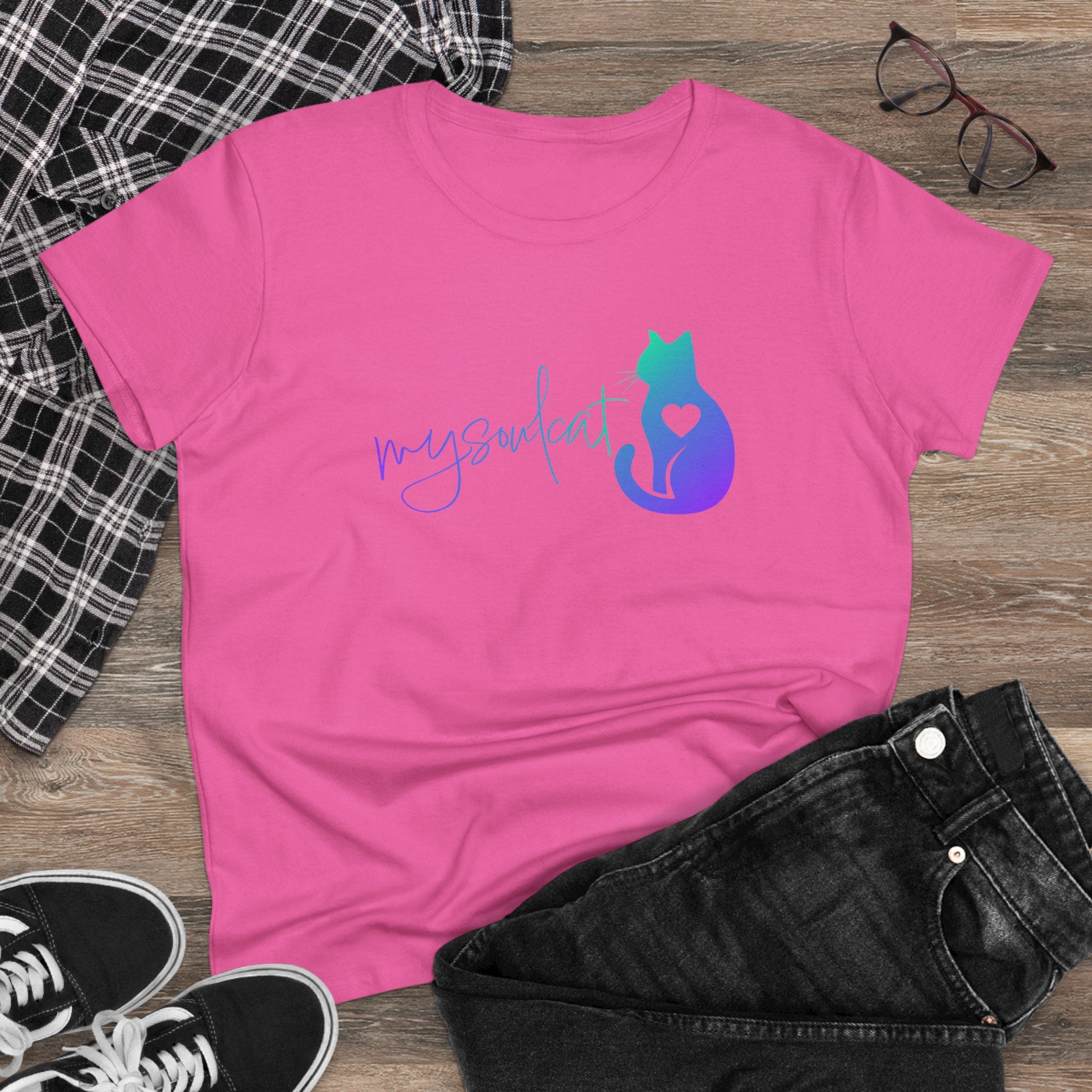 MySoulCat Women's Short Sleeve Tee — Aurora