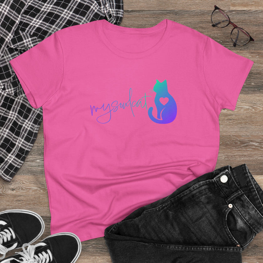 MySoulCat Women's Short Sleeve Tee — Aurora