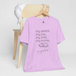 MySoulCat — “my peace, my joy, my love, my home... mysoulcat” Unisex Tee