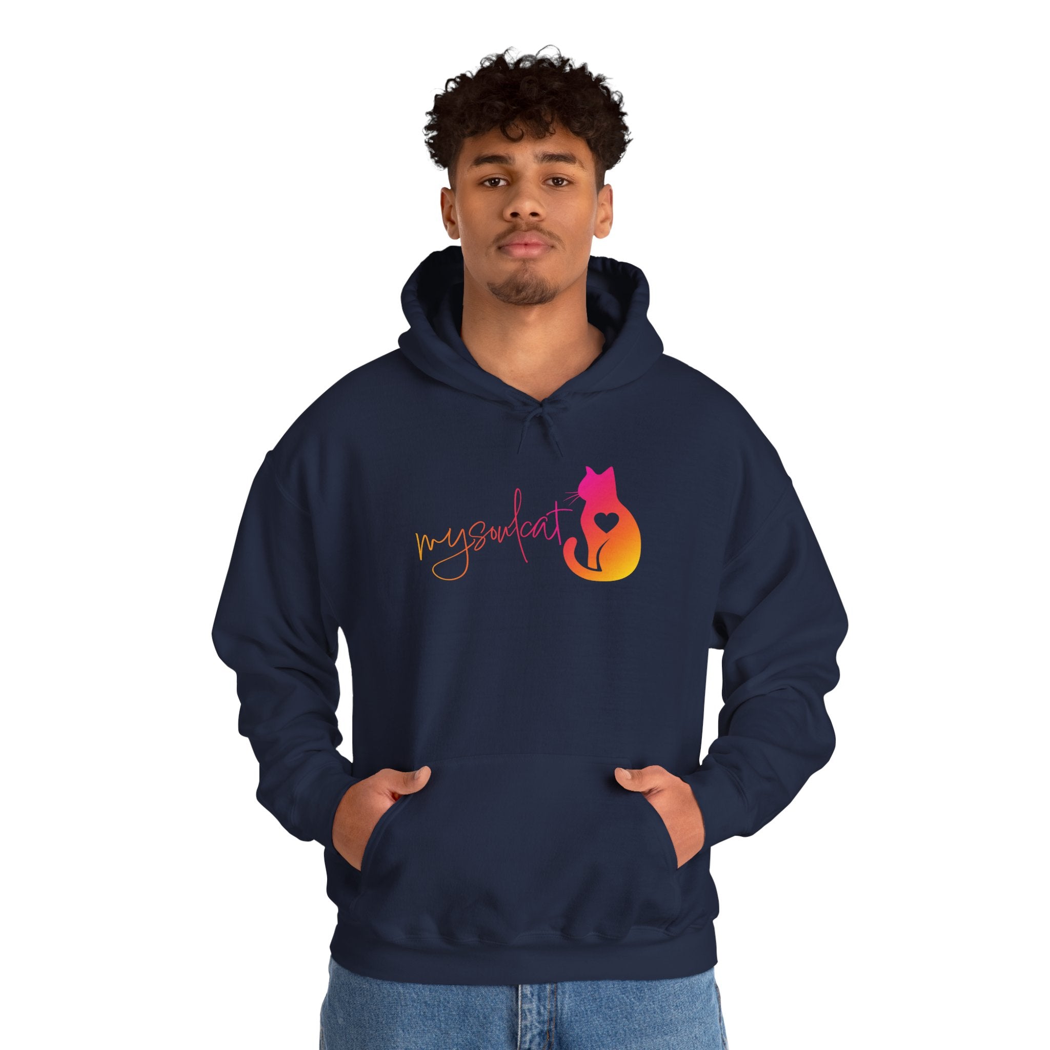 MySoulCat Cozy Unisex Pullover Hoodie — Sunset