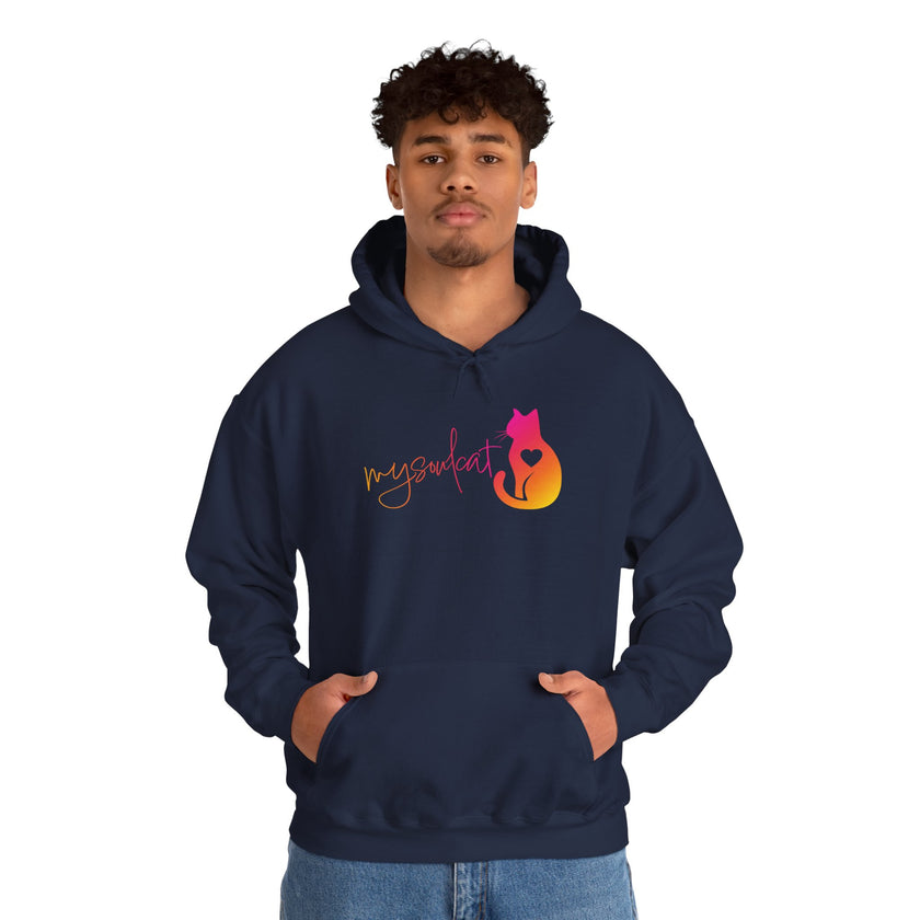 MySoulCat Cozy Unisex Pullover Hoodie — Sunset