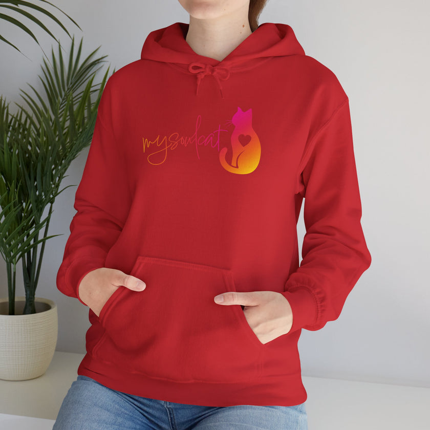 MySoulCat Cozy Unisex Pullover Hoodie — Sunset