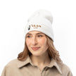 The Glam Cat Designer Embroidered Luxe Beanie