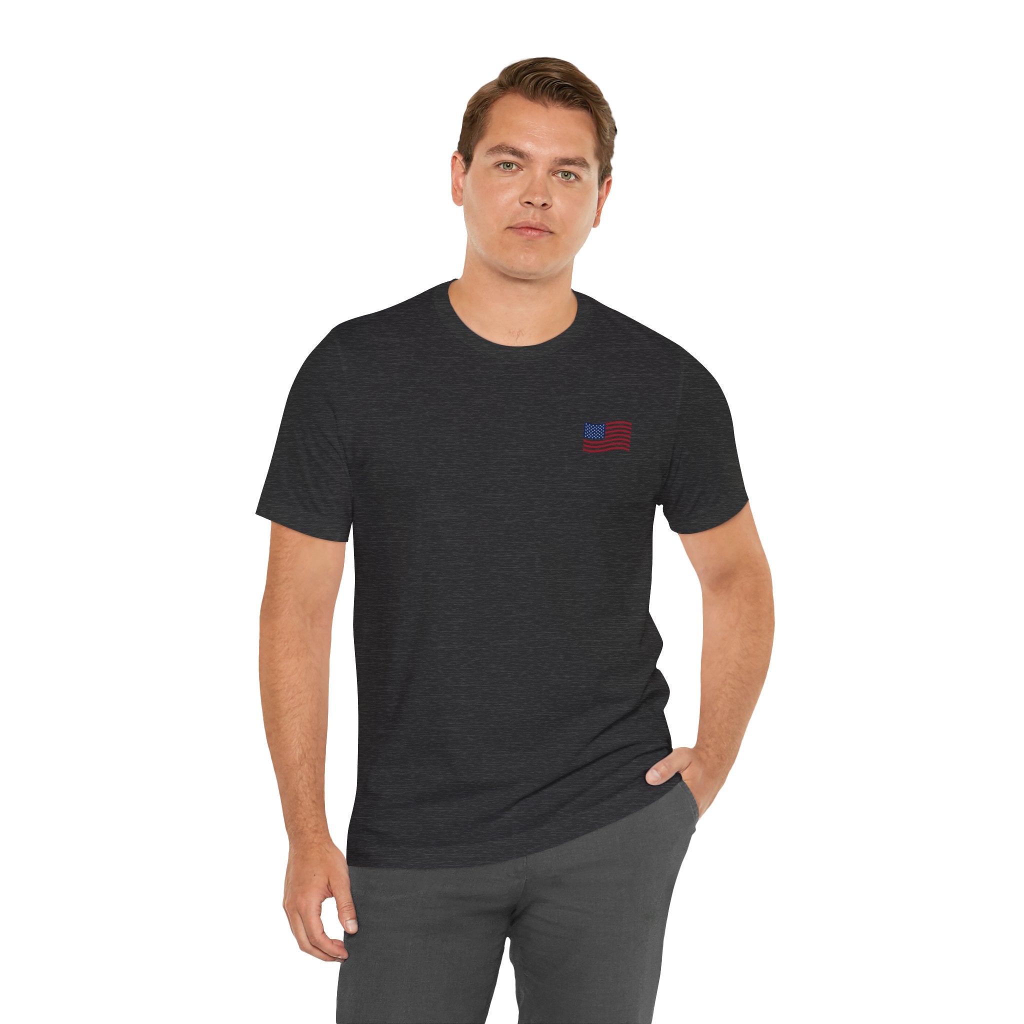 Coastal Americana Flag Unisex Tee