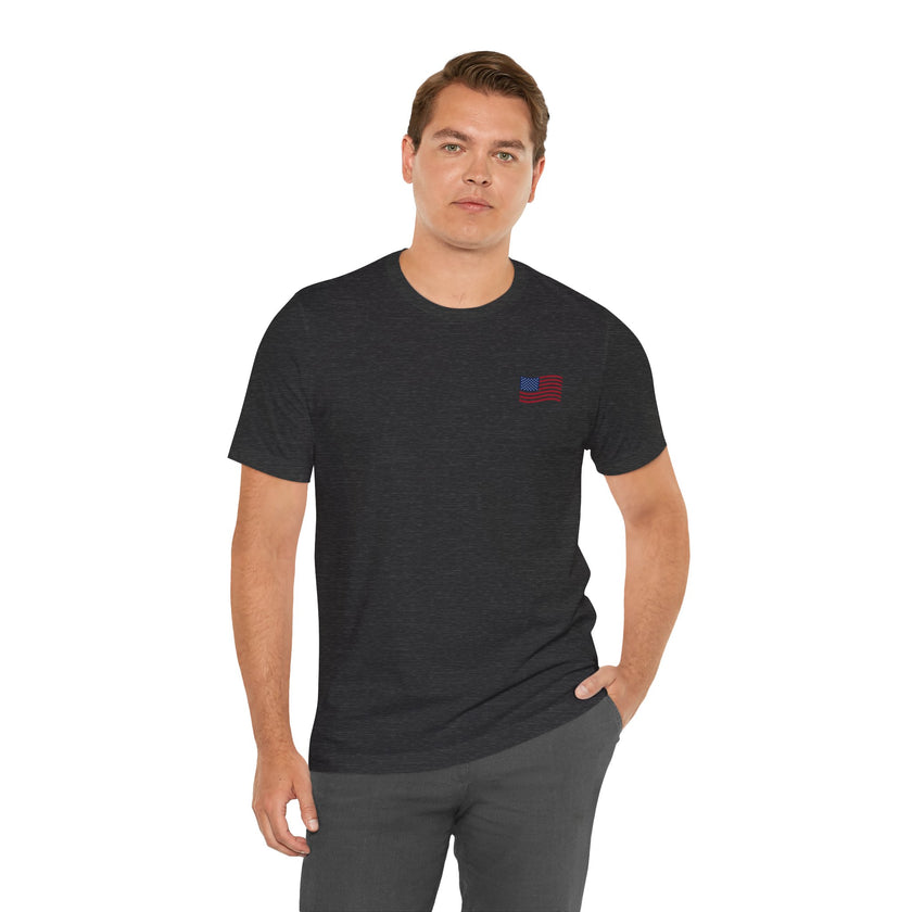Coastal Americana Flag Unisex Tee