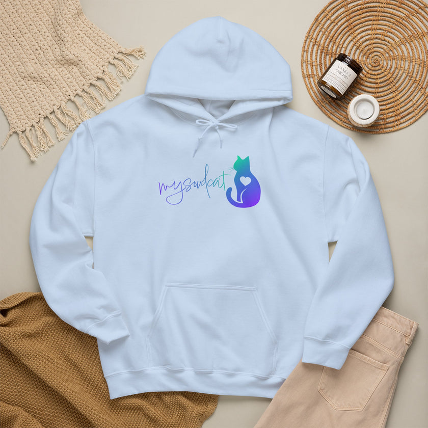 MySoulCat Cozy Unisex Pullover Hoodie — Aurora