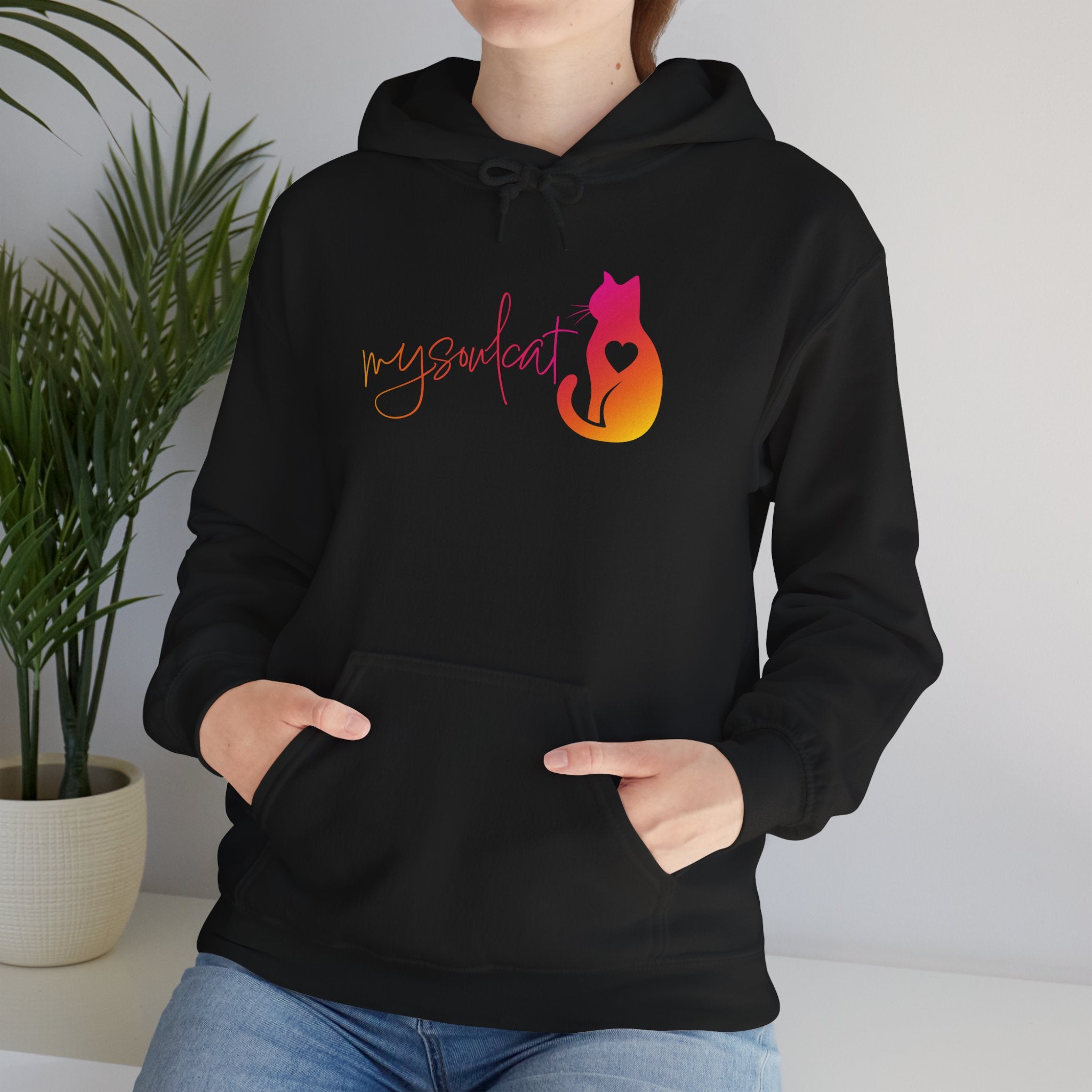 MySoulCat Cozy Unisex Pullover Hoodie — Sunset