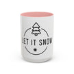 Holiday 'Let It Snow' Accent Coffee Mug