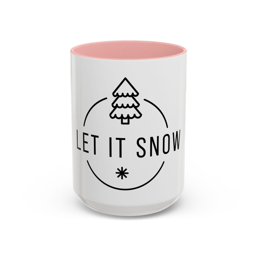 Holiday 'Let It Snow' Accent Coffee Mug