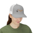 The Glam Cat Designer Embroidered Trucker Hat Snapback