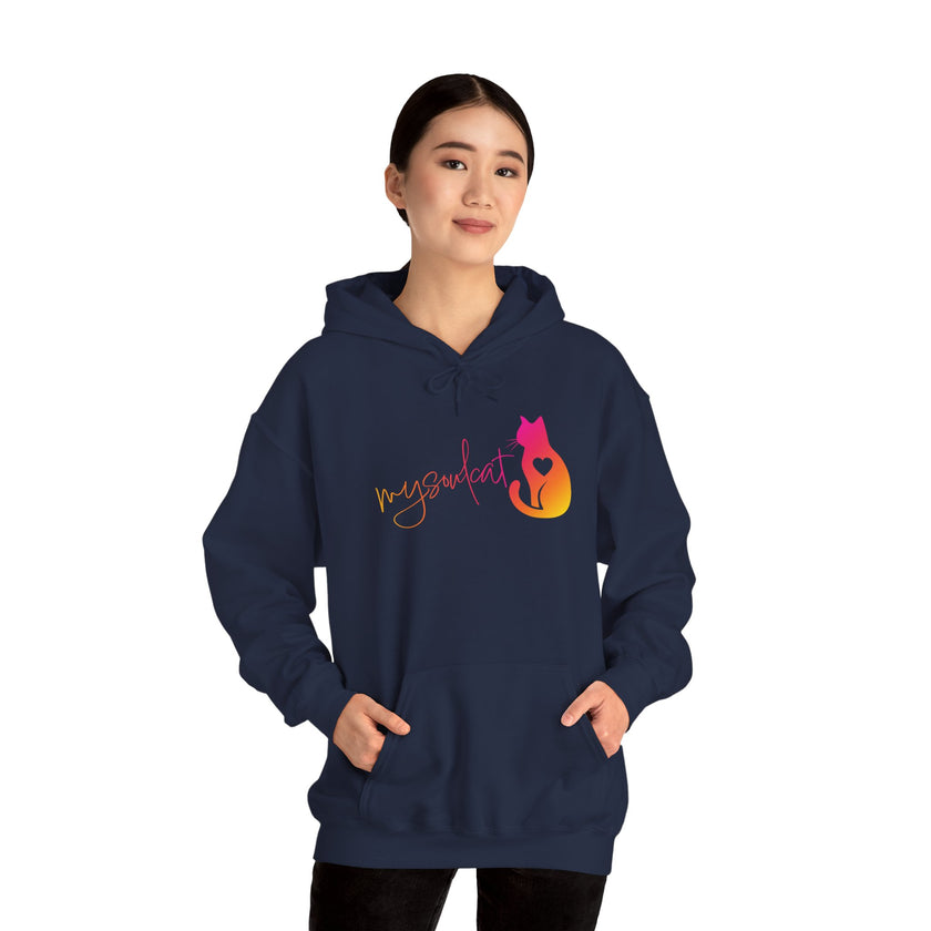 MySoulCat Cozy Unisex Pullover Hoodie — Sunset