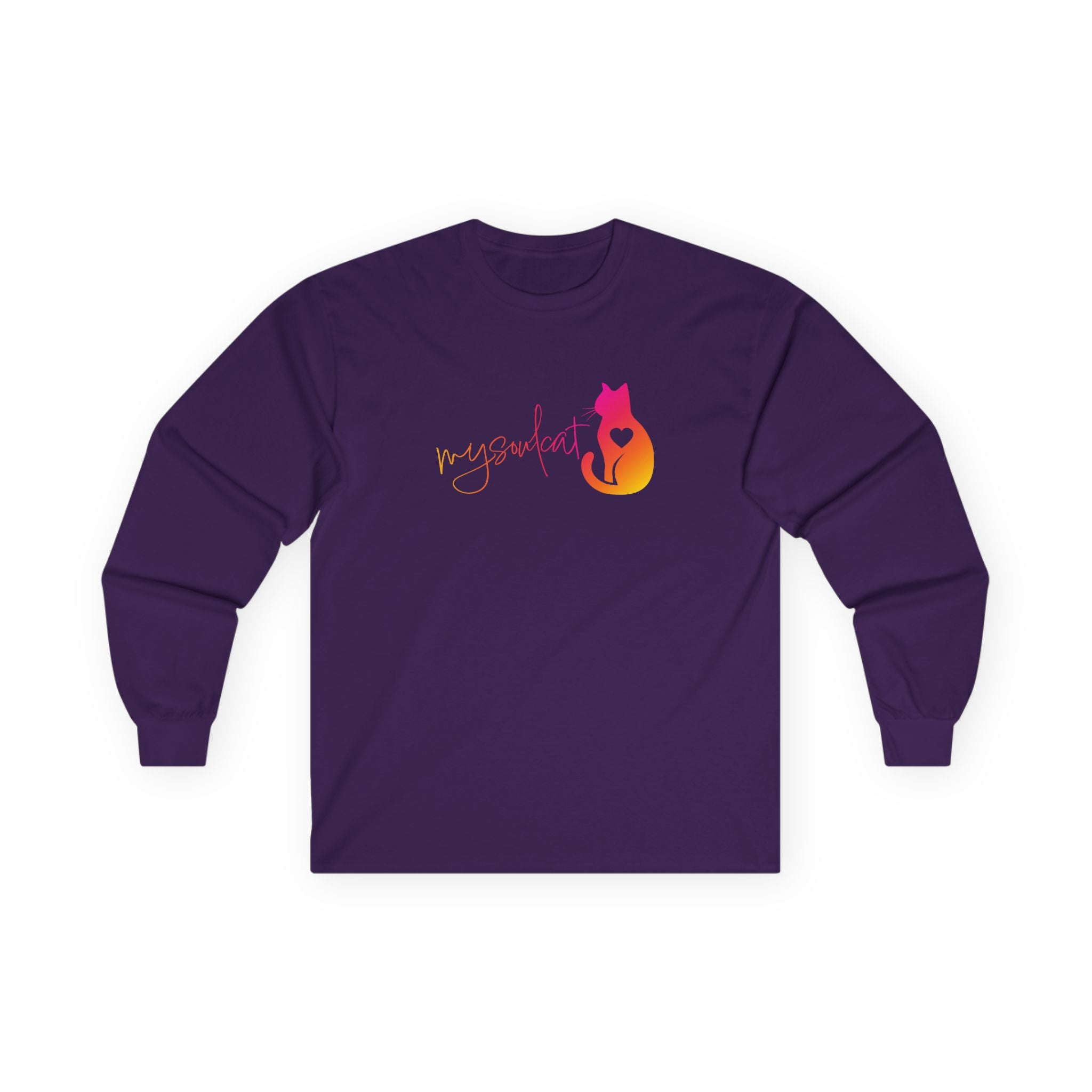 MySoulCat Unisex Long Sleeve Tee — Sunset