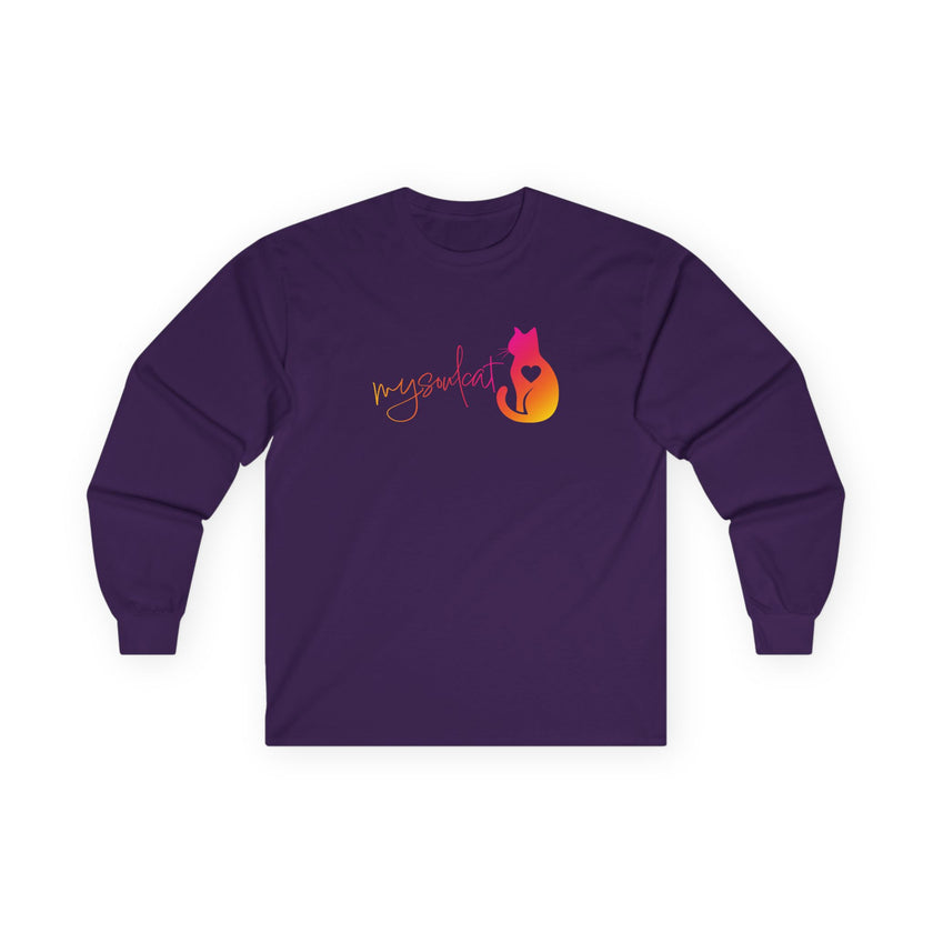 MySoulCat Unisex Long Sleeve Tee — Sunset