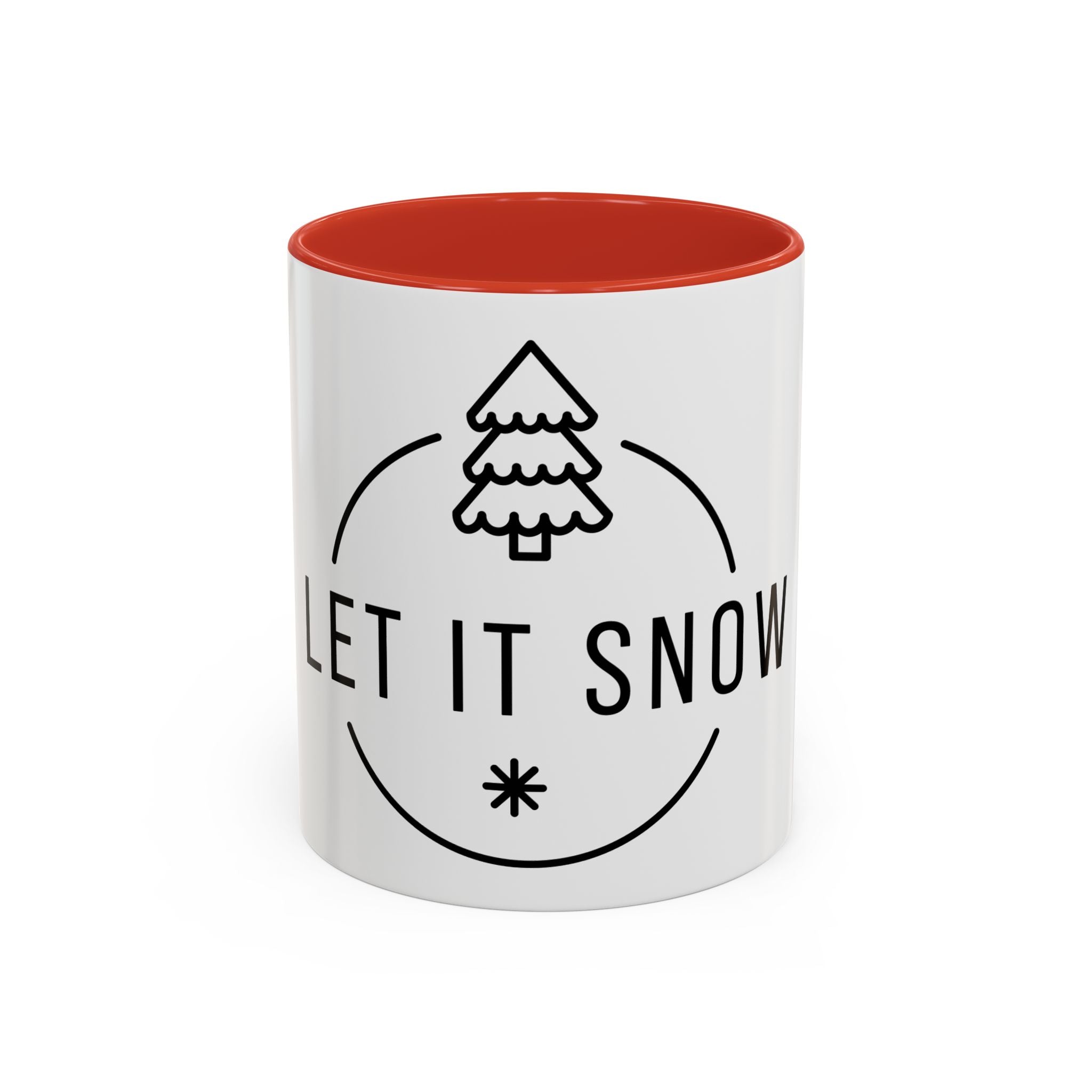 Holiday 'Let It Snow' Accent Coffee Mug