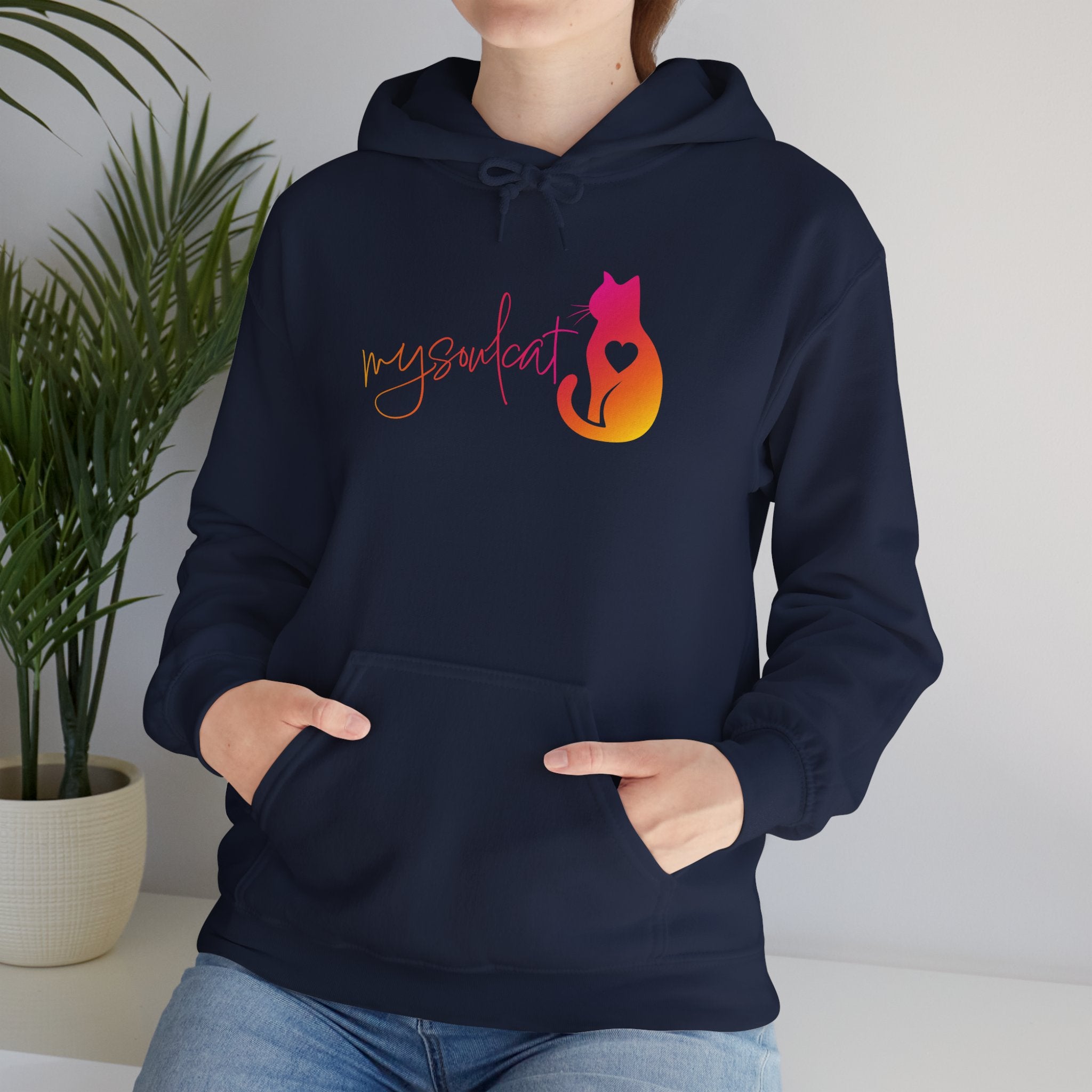 MySoulCat Cozy Unisex Pullover Hoodie — Sunset