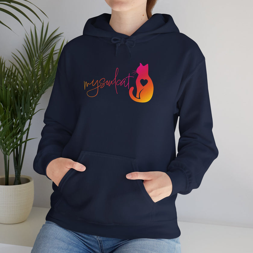 MySoulCat Cozy Unisex Pullover Hoodie — Sunset