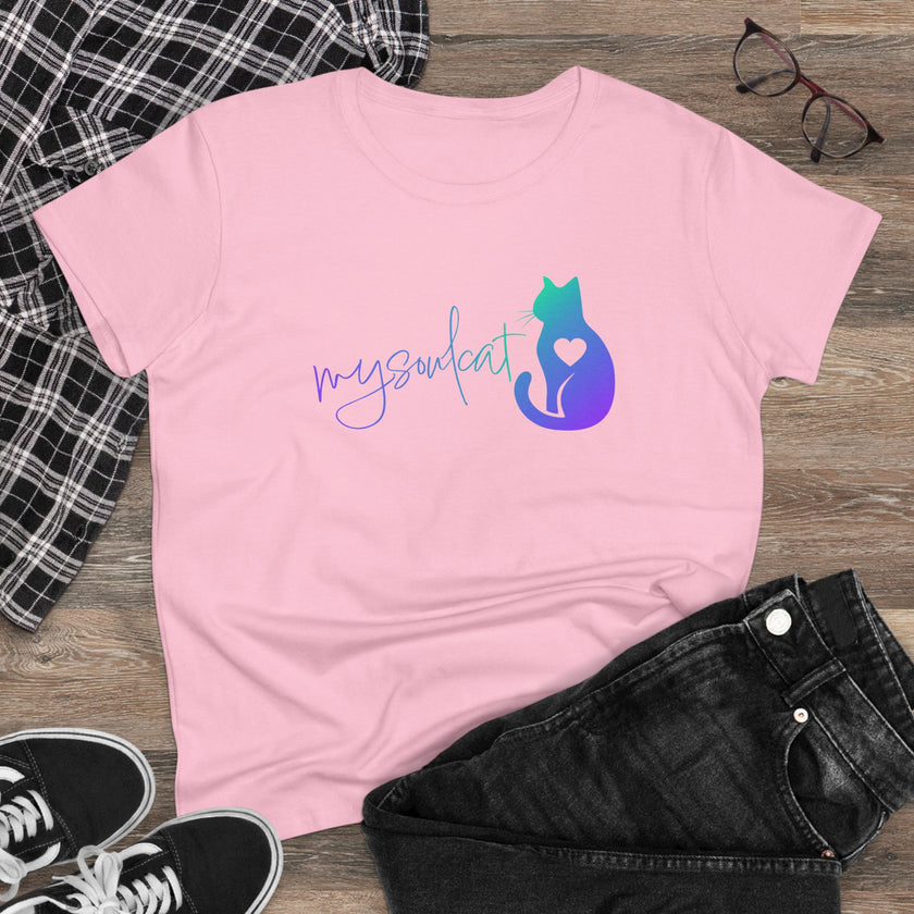 MySoulCat Women's Short Sleeve Tee — Aurora