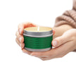 Eco-Friendly Green 'Joyful' Script Scented Tin Candle