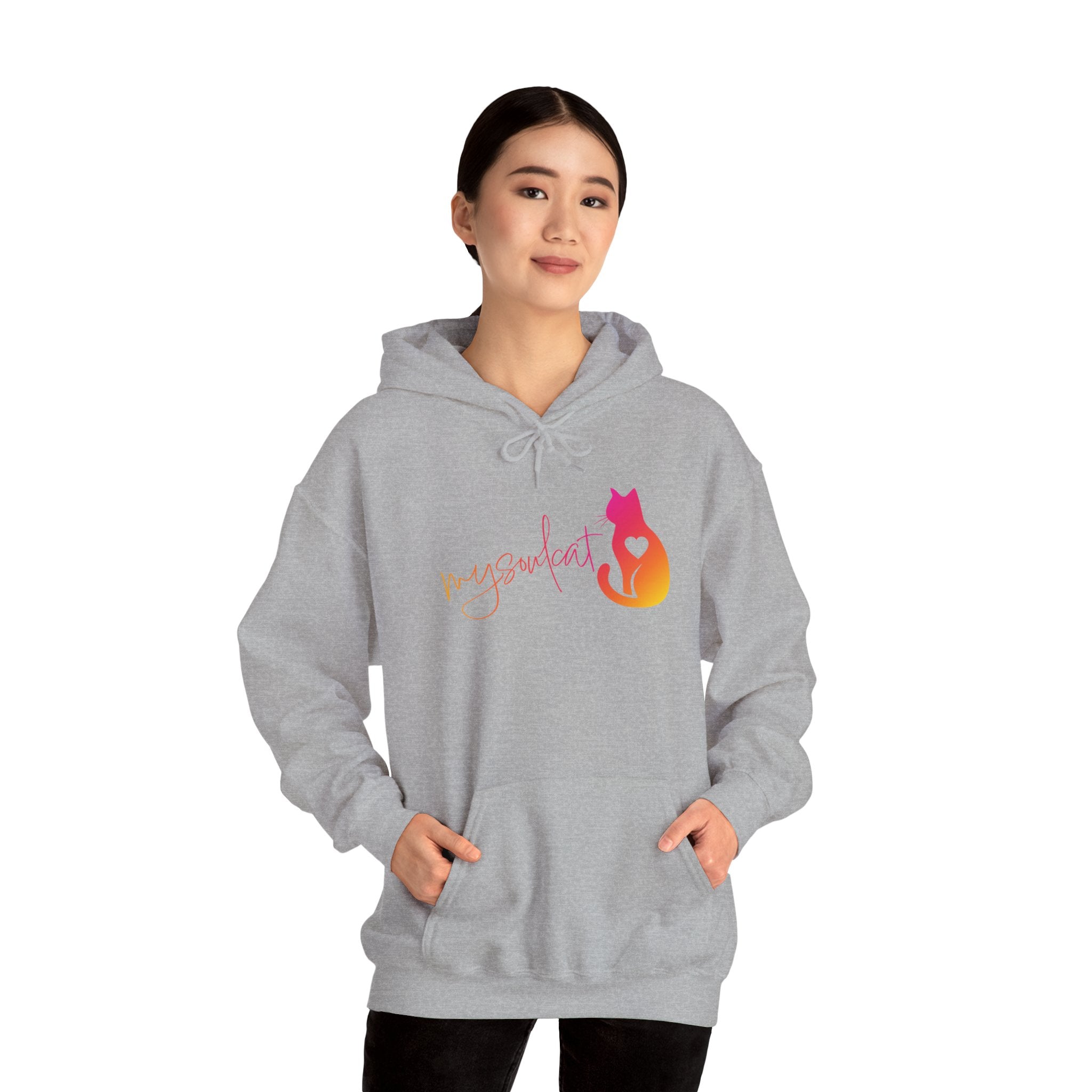 MySoulCat Cozy Unisex Pullover Hoodie — Sunset