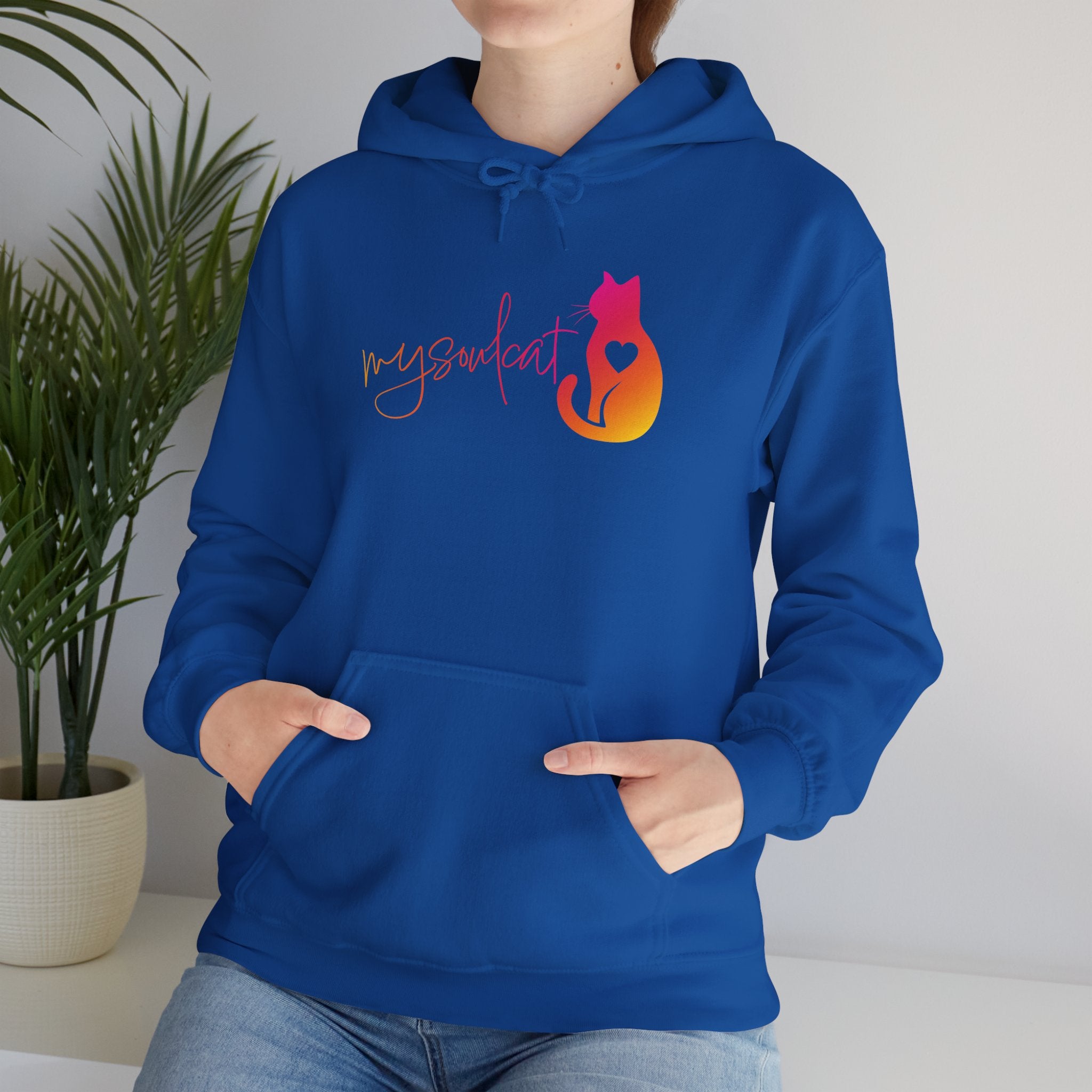 MySoulCat Cozy Unisex Pullover Hoodie — Sunset