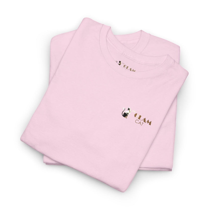 The Glam Cat Designer Tee ~ SOME SIZES & COLORS SELLING FAST!