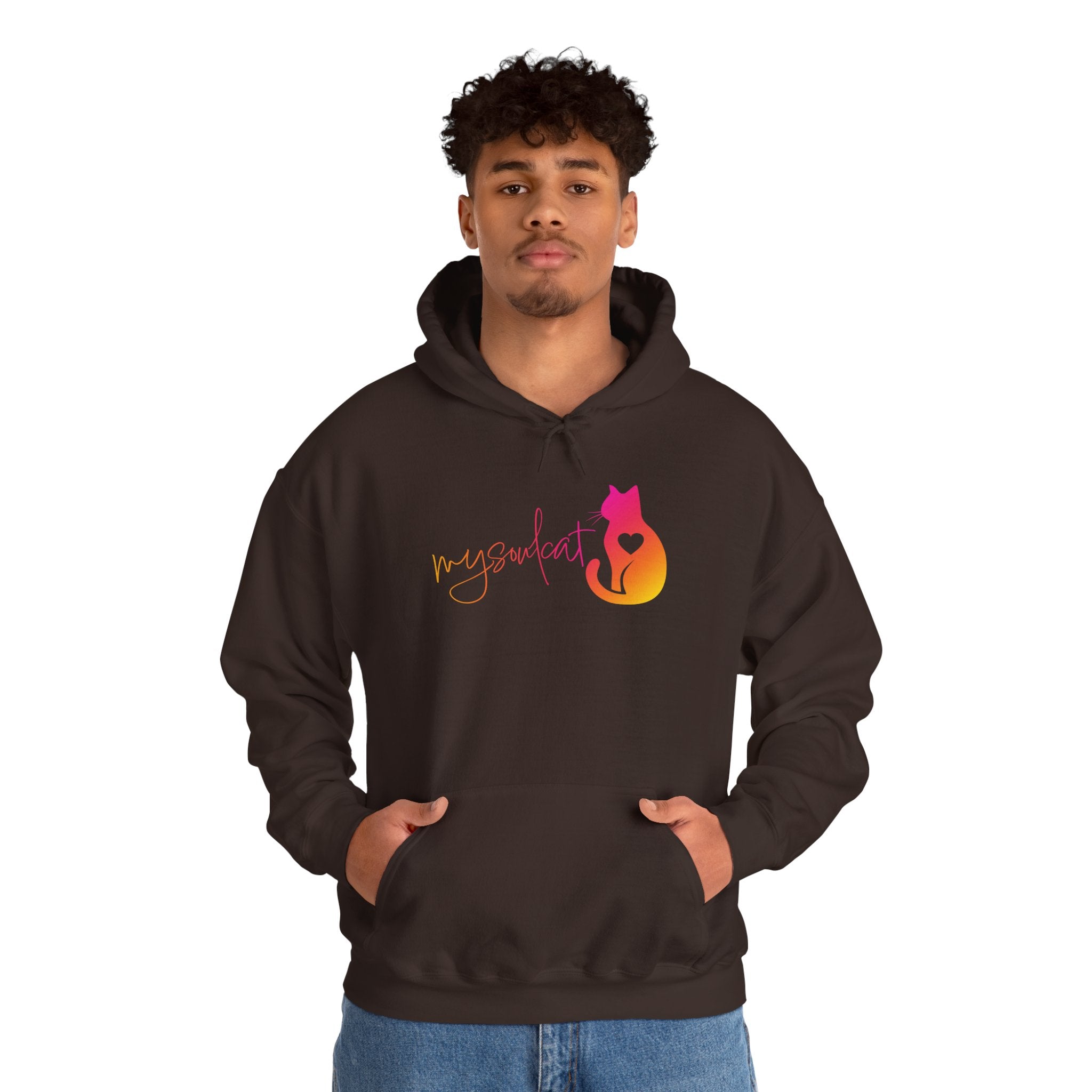MySoulCat Cozy Unisex Pullover Hoodie — Sunset