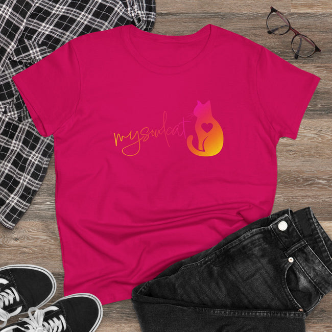 Mysoulcat Women's Short Sleeve Tee — Sunset