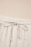 Sporty Polo & Drawstring Pant Set