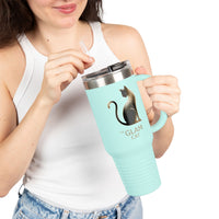 The Glam Cat stainless steel tumbler