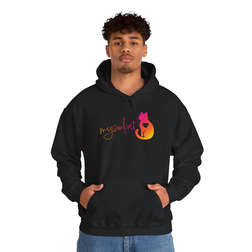 MySoulCat Cozy Unisex Pullover Hoodie — Sunset