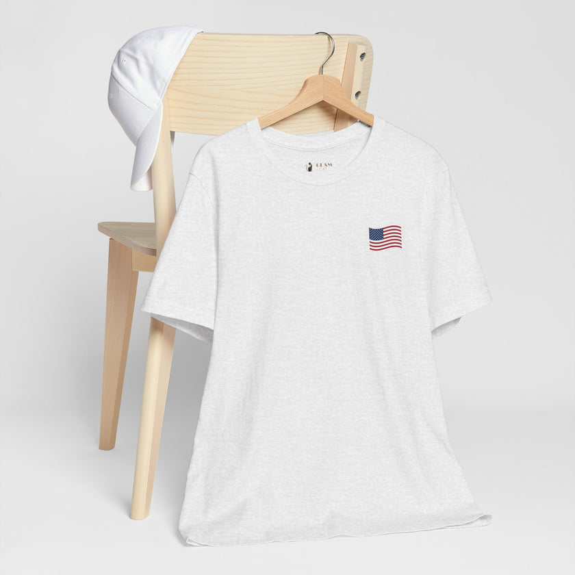 Coastal Americana Flag Unisex Tee