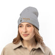 The Glam Cat Designer Embroidered Luxe Beanie