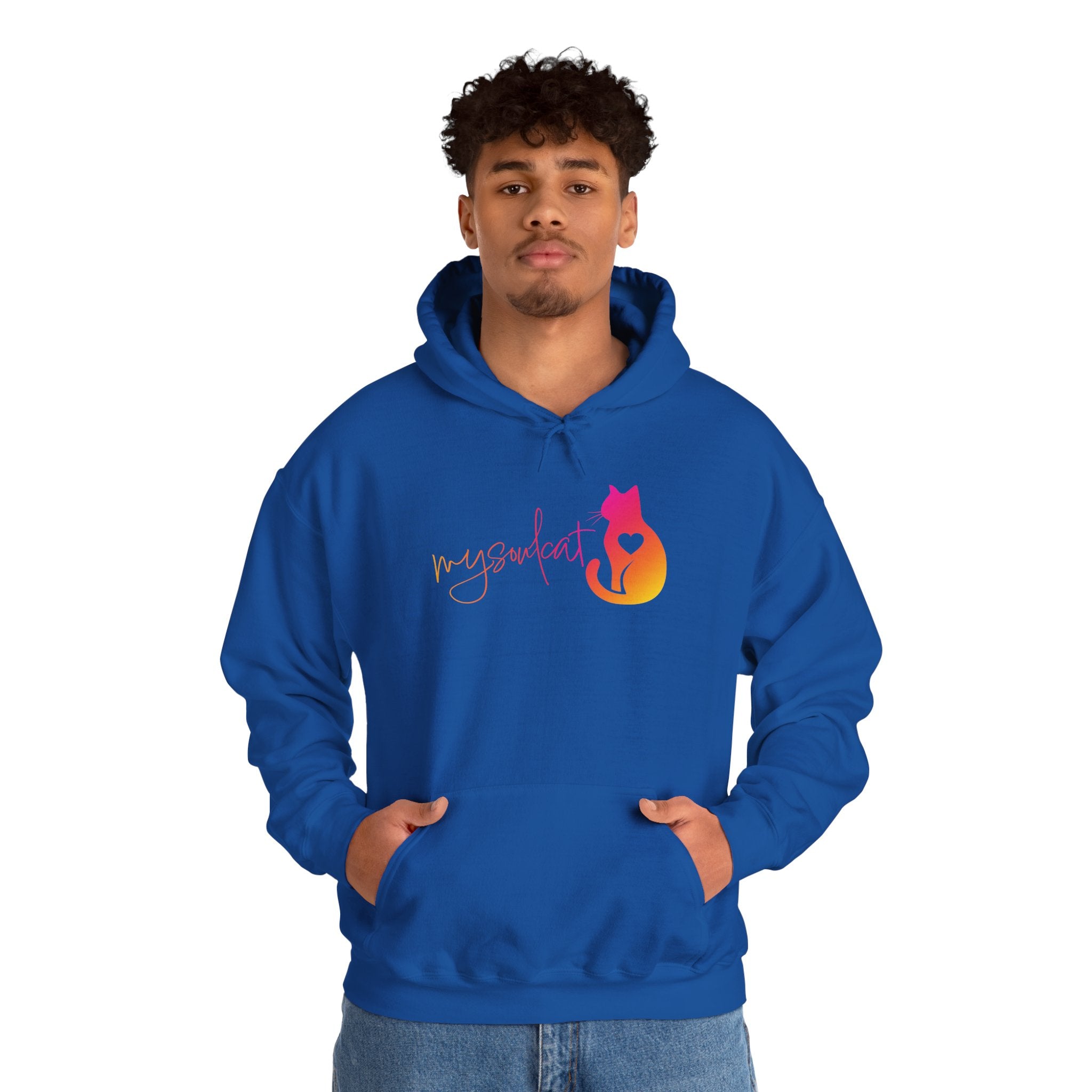 MySoulCat Cozy Unisex Pullover Hoodie — Sunset