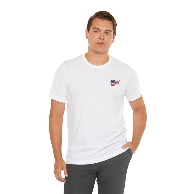 Coastal Americana Flag Unisex Tee
