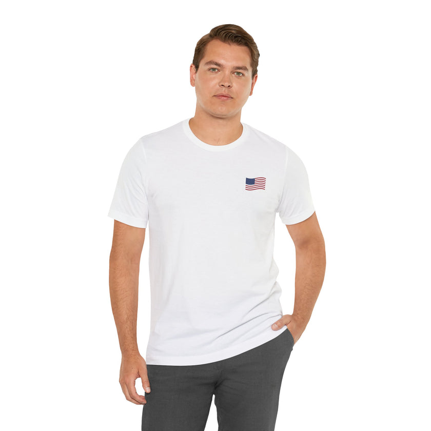 Coastal Americana Flag Unisex Tee