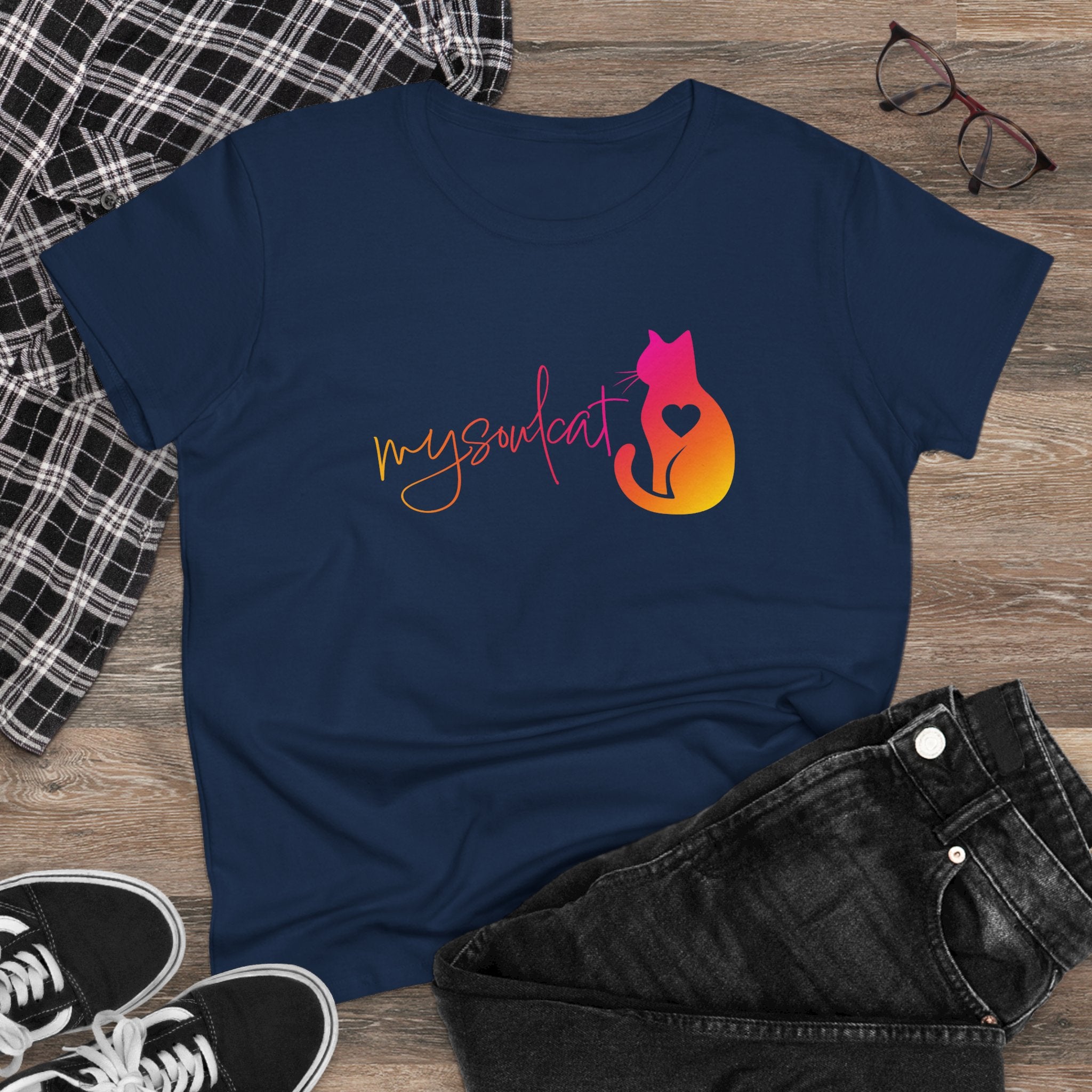 Mysoulcat Women's Short Sleeve Tee — Sunset