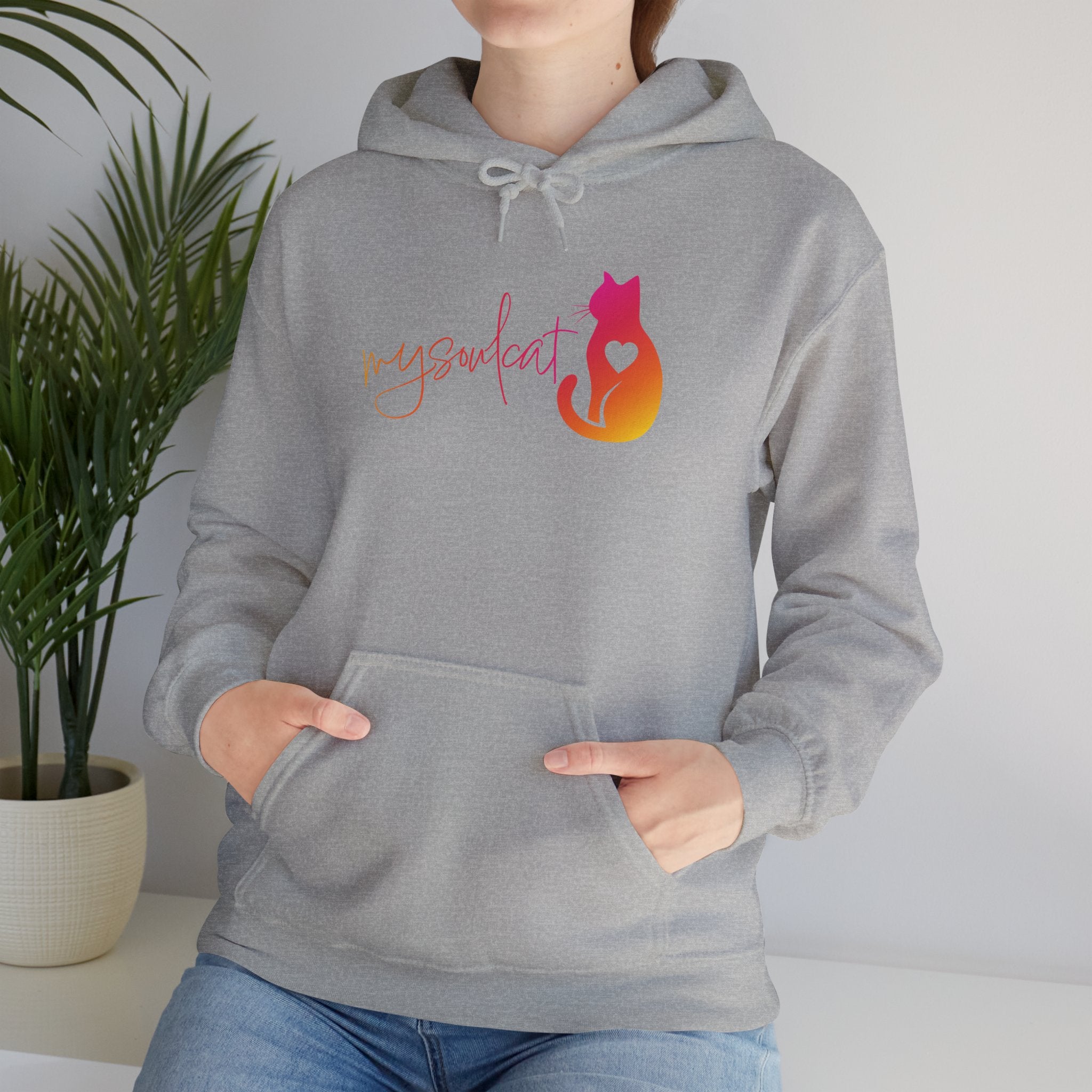 MySoulCat Cozy Unisex Pullover Hoodie — Sunset