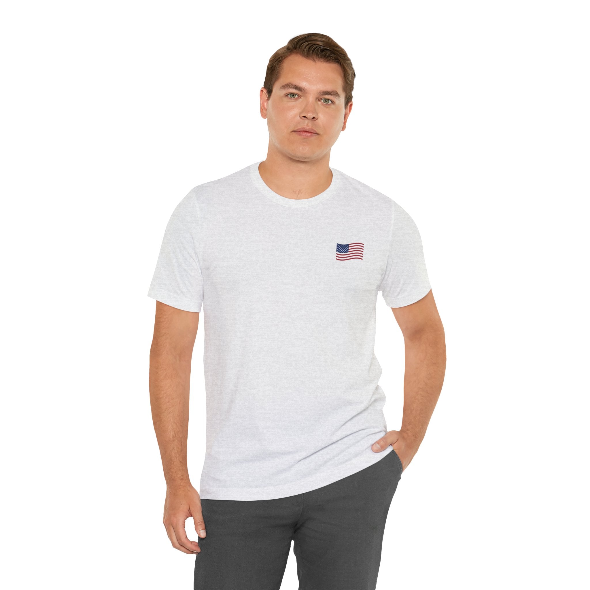 Coastal Americana Flag Unisex Tee