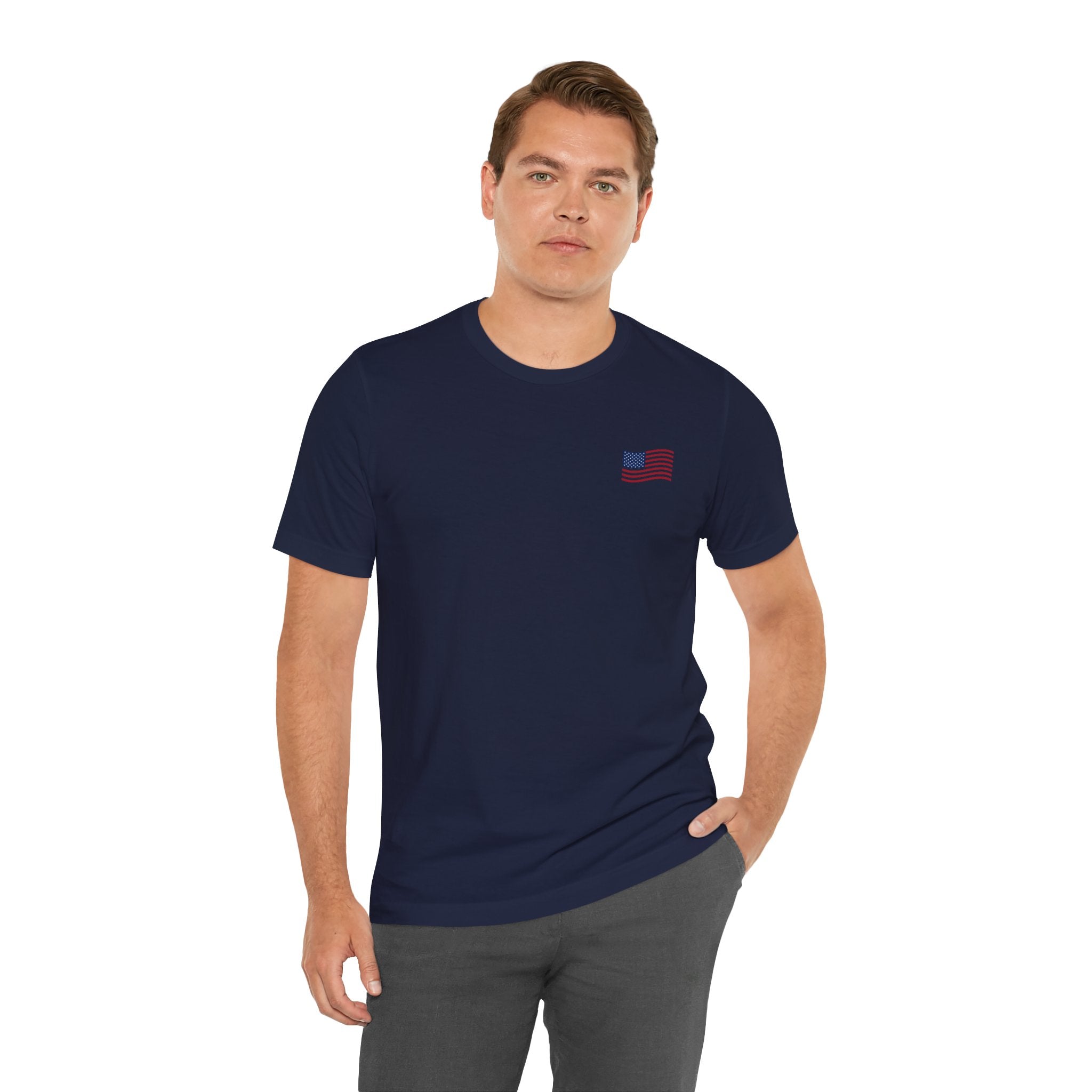 Coastal Americana Flag Unisex Tee
