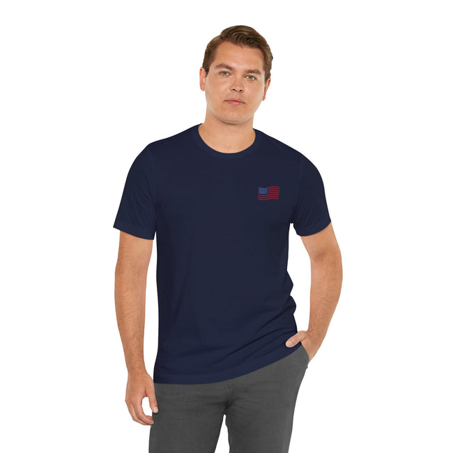 Coastal Americana Flag Unisex Tee