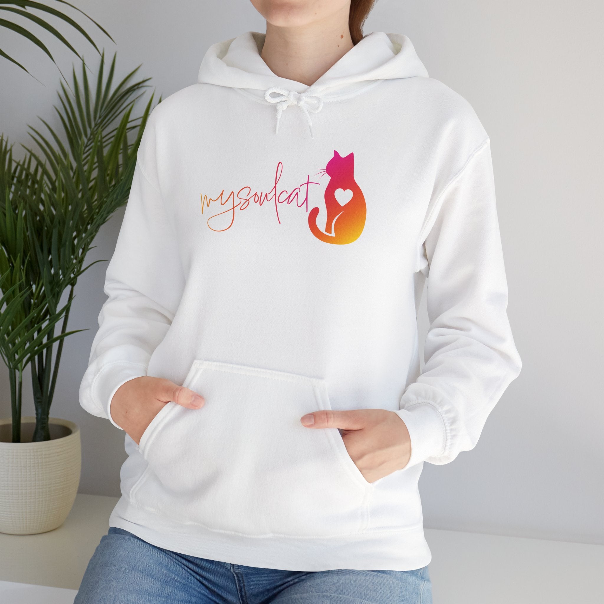 MySoulCat Cozy Unisex Pullover Hoodie — Sunset