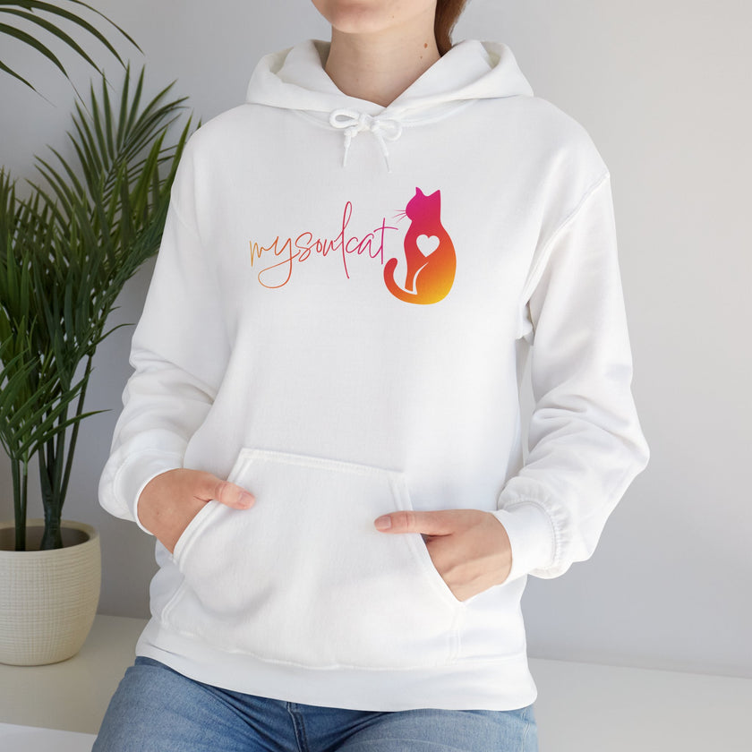 MySoulCat Cozy Unisex Pullover Hoodie — Sunset