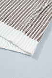 The Refined Contrast Trim Ribbed Knit Tank