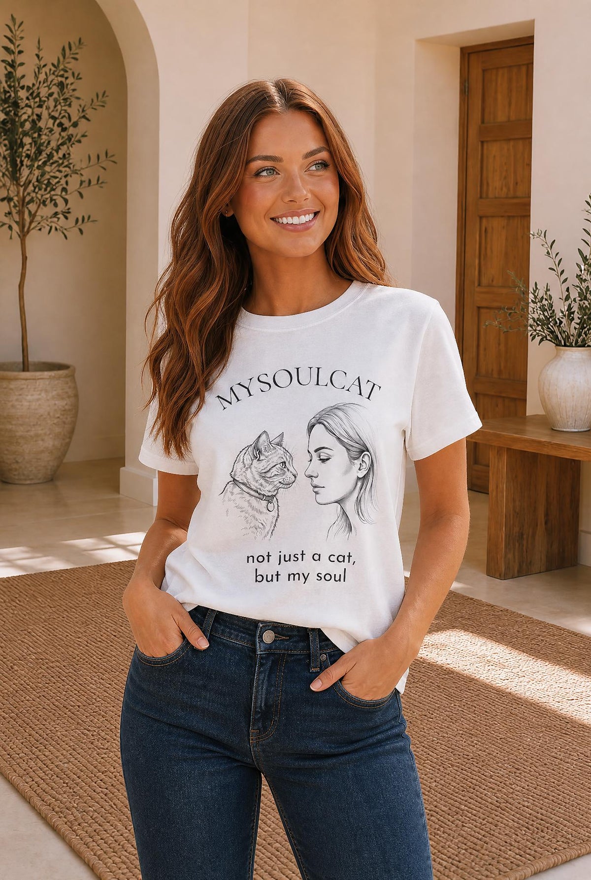 MySoulCat — "Not Just a Cat, But My Soul" Tee — The Glam Cat