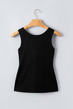 Sculpted Wide Strap Tank